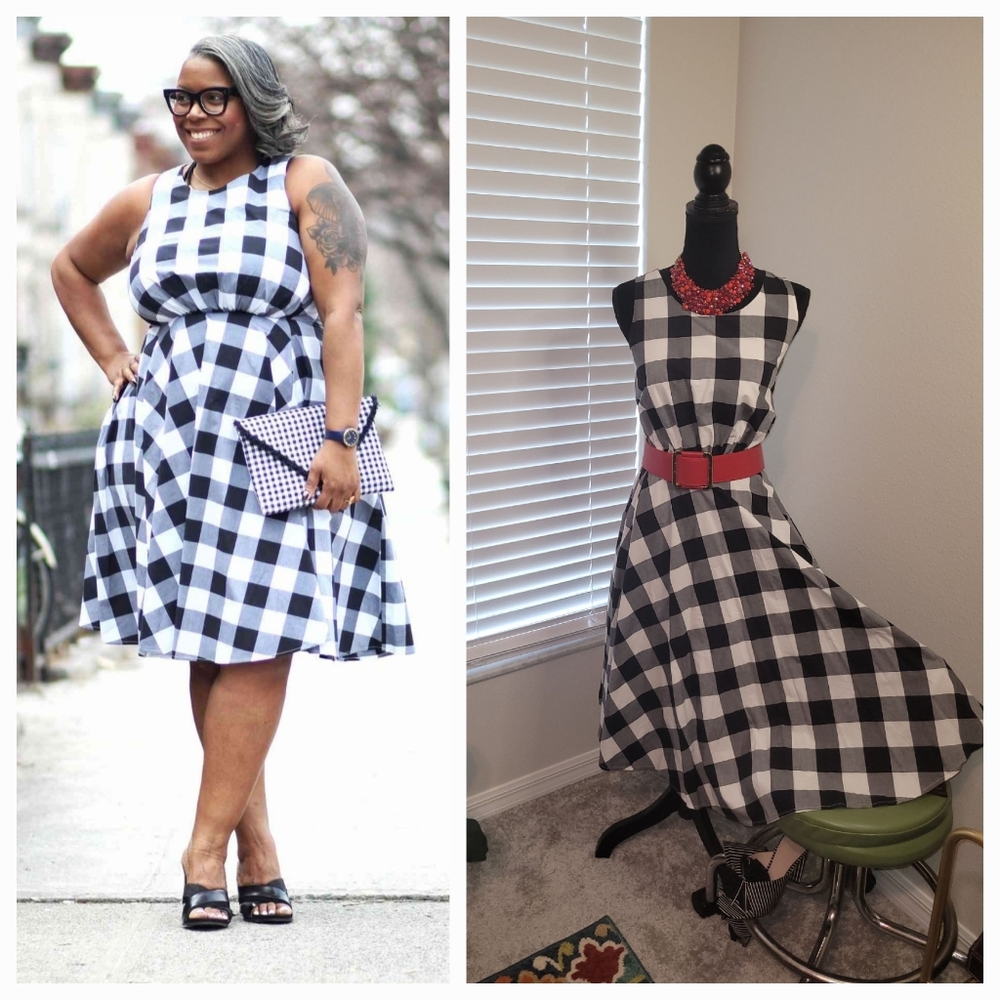 Gingham Dress